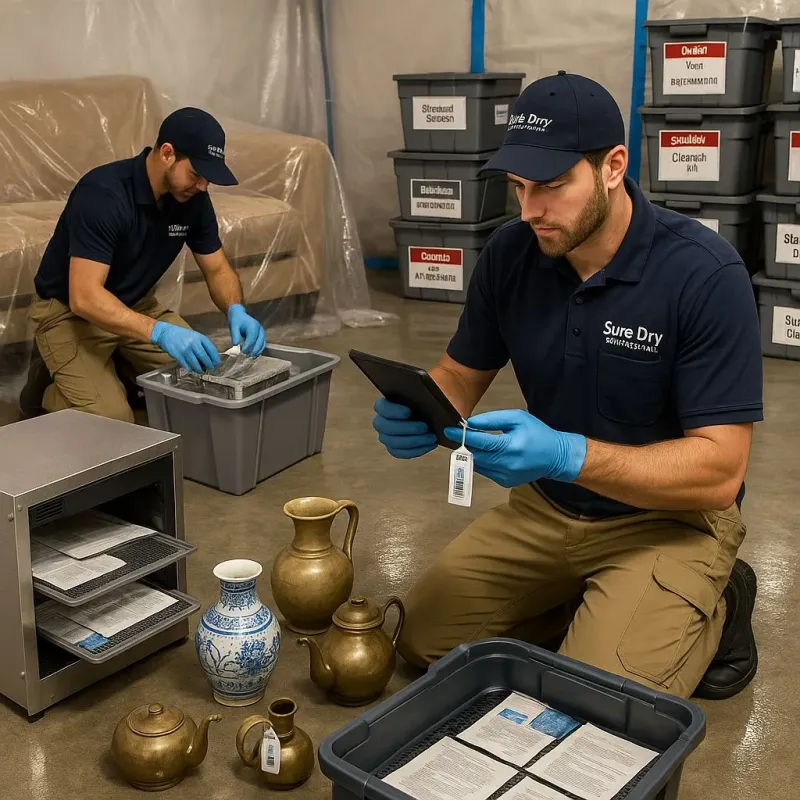 Content Protection and Restoration process in West Lake Hills, TX