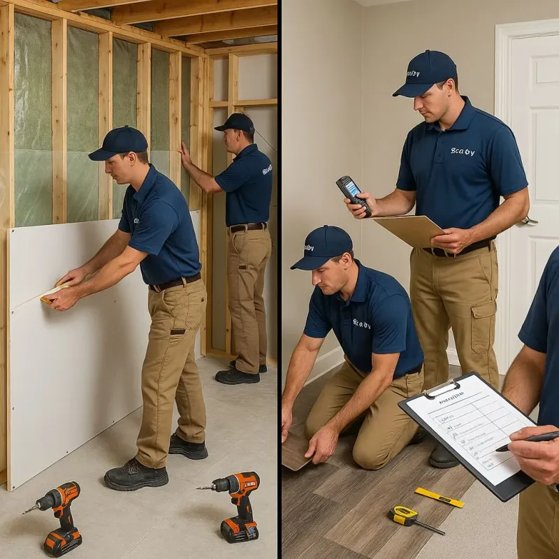 Repairs and Reconstruction process in West Lake Hills, TX